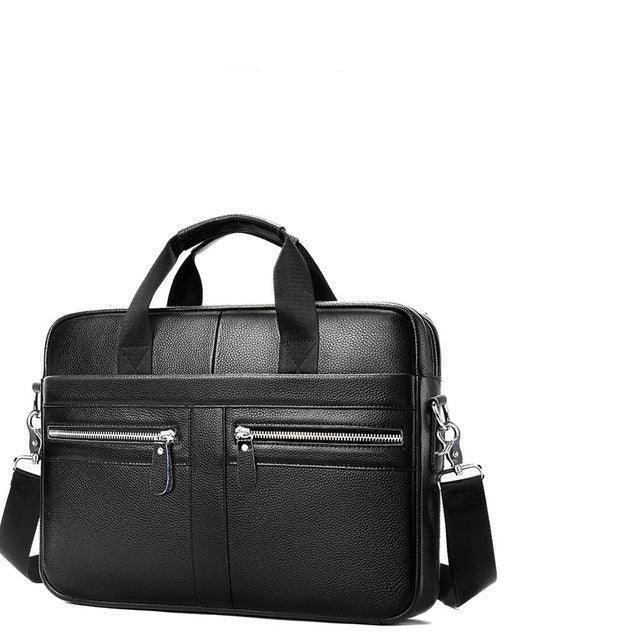 Bolsa Masculina de Couro Genuíno - Loja Rinove